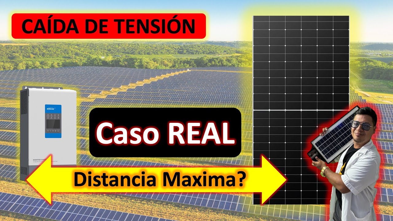 ✅ Paneles solares Distancia máxima al controlador 