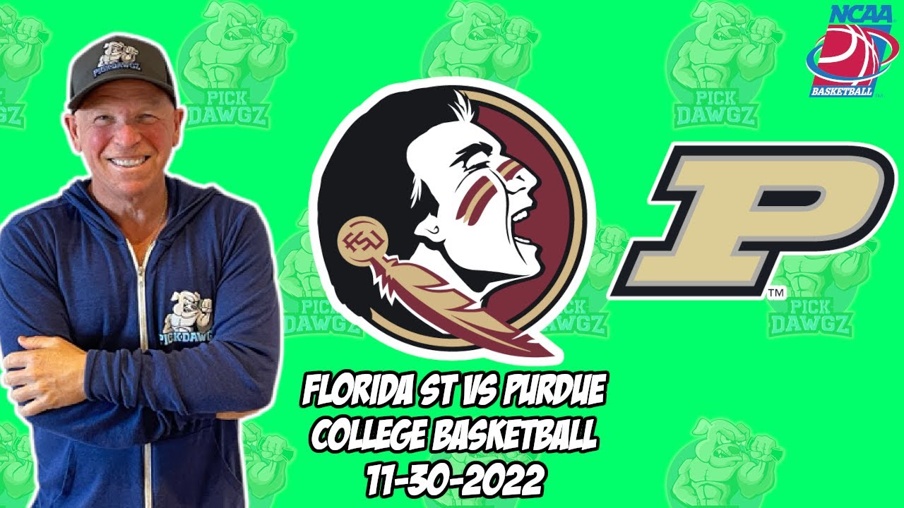 Florida State vs Purdue 11/30/22 College Basketball Free Pick CBB