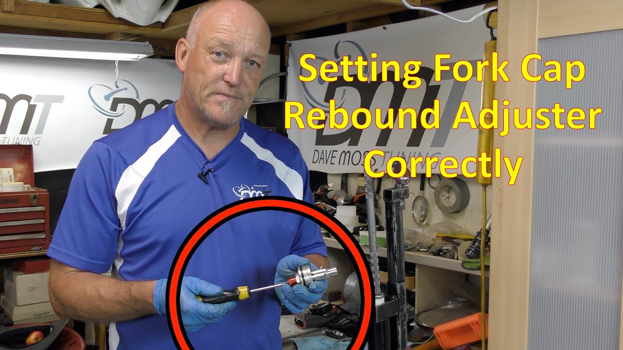 Setting Motorcycle Fork Cap Rebound Adjusters Correctly, 2013-17 Street  Triple R 675