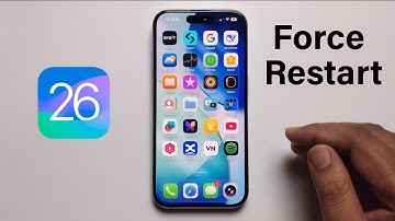 iOS 26 : How To Force Restart iPhone
