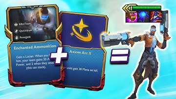 AXIOM ARC LUCIAN GOES INFINITE (haha, get it?) | TFT 13.7