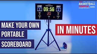 How to make your own Portable Basketball Scoreboard -- DYI 2023 screenshot 4