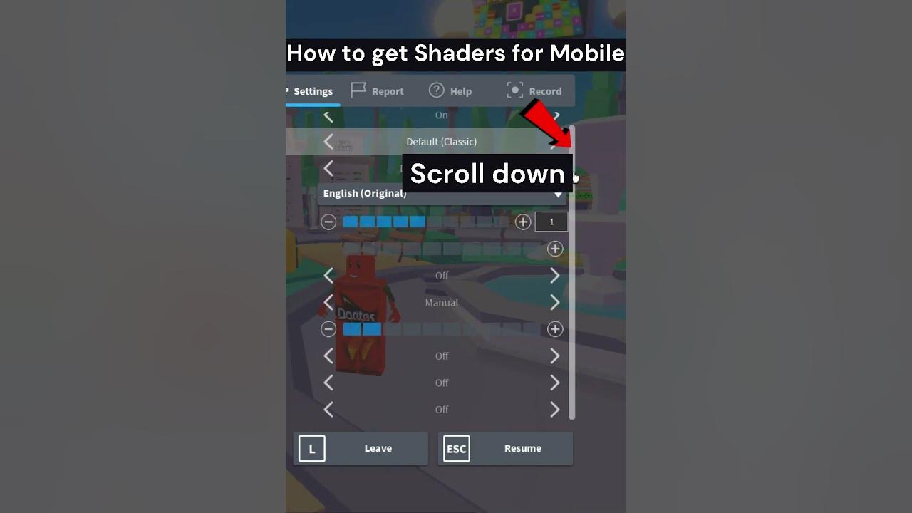 How to get shaders for roblox mobile pc youtube