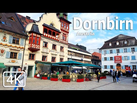 dornbirn, Austria 🇦🇹 The Most Beautiful City in Alpes ☀️ 2023 - 4K Walking Tour
