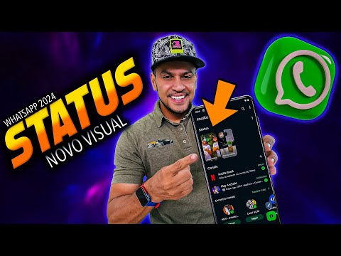 Chegou aí? WHATSAPP 2024 GANHA NOVO VISUAL NO STATUS