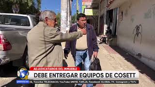 TRAS REMATE DE INMUEBLE DE COSETT ABONADOS QUEDAN SIN SERVICIO
