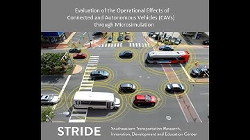 STRIDE Webinar - Evaluation of the Operational Effects of CAVs through Microsimulation