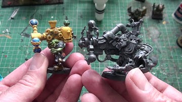 Big Mek with Shokk Attack Gun - Part Two - Sub-assemblies
