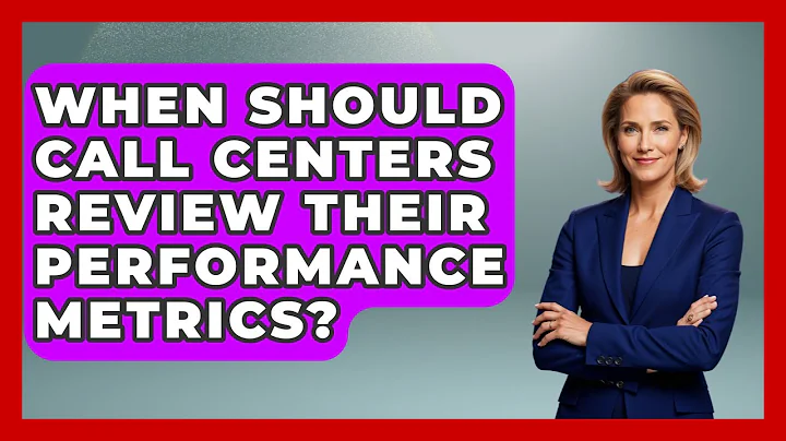 When Should Call Centers Review Their Performance Metrics? | Call Center Pro Strategies News