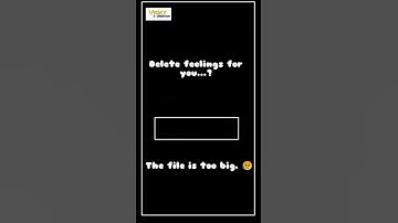 Delete your feelings but error