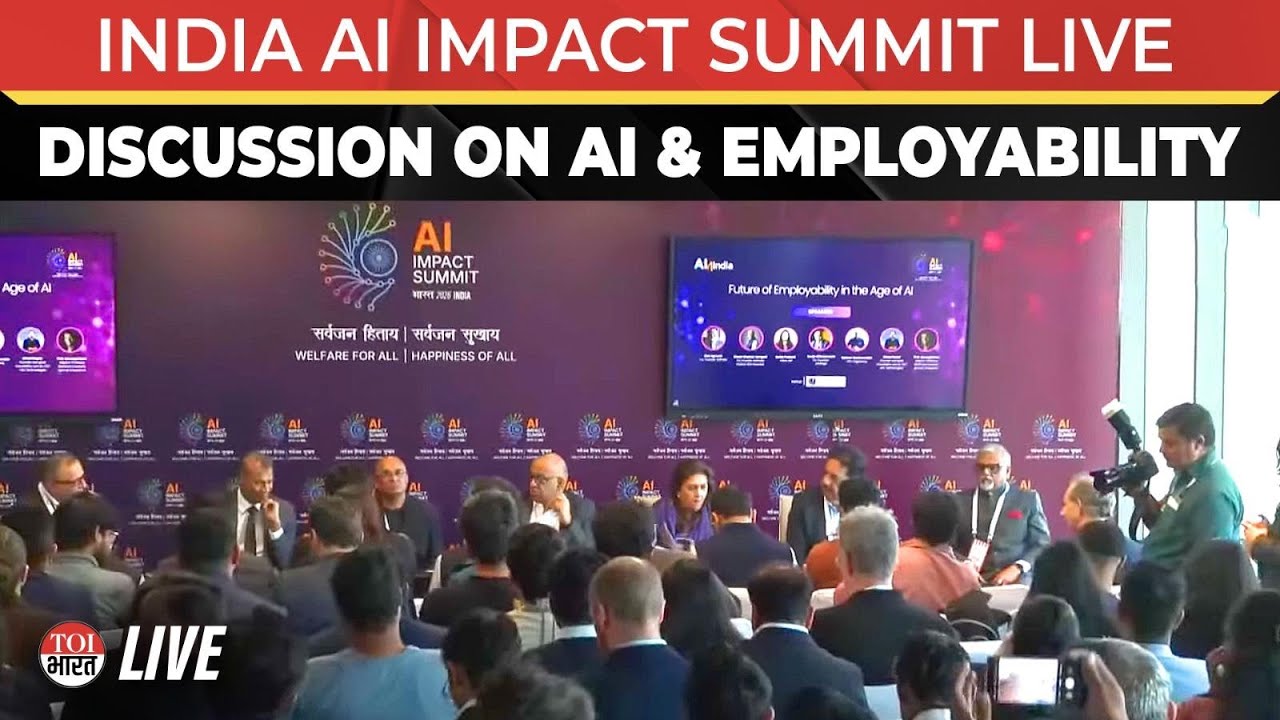 LIVE: India AI Impact Summit 2026 | Key Conversation On 'Future Of Employability In The Age Of AI'