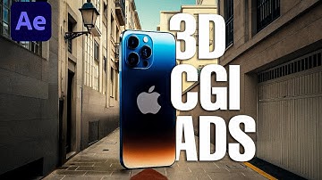 Make Viral 3D CGI Ads – Advanced After Effects Tutorial (No Plugins)