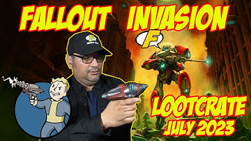 fallout @Loot Crate  july 2023 review