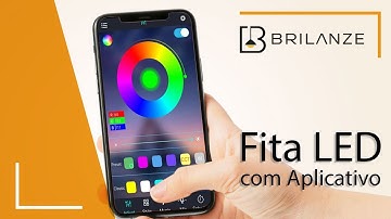 Fita LED RGB Bluetooth com Aplicativo p/ Celular Android ou IOS