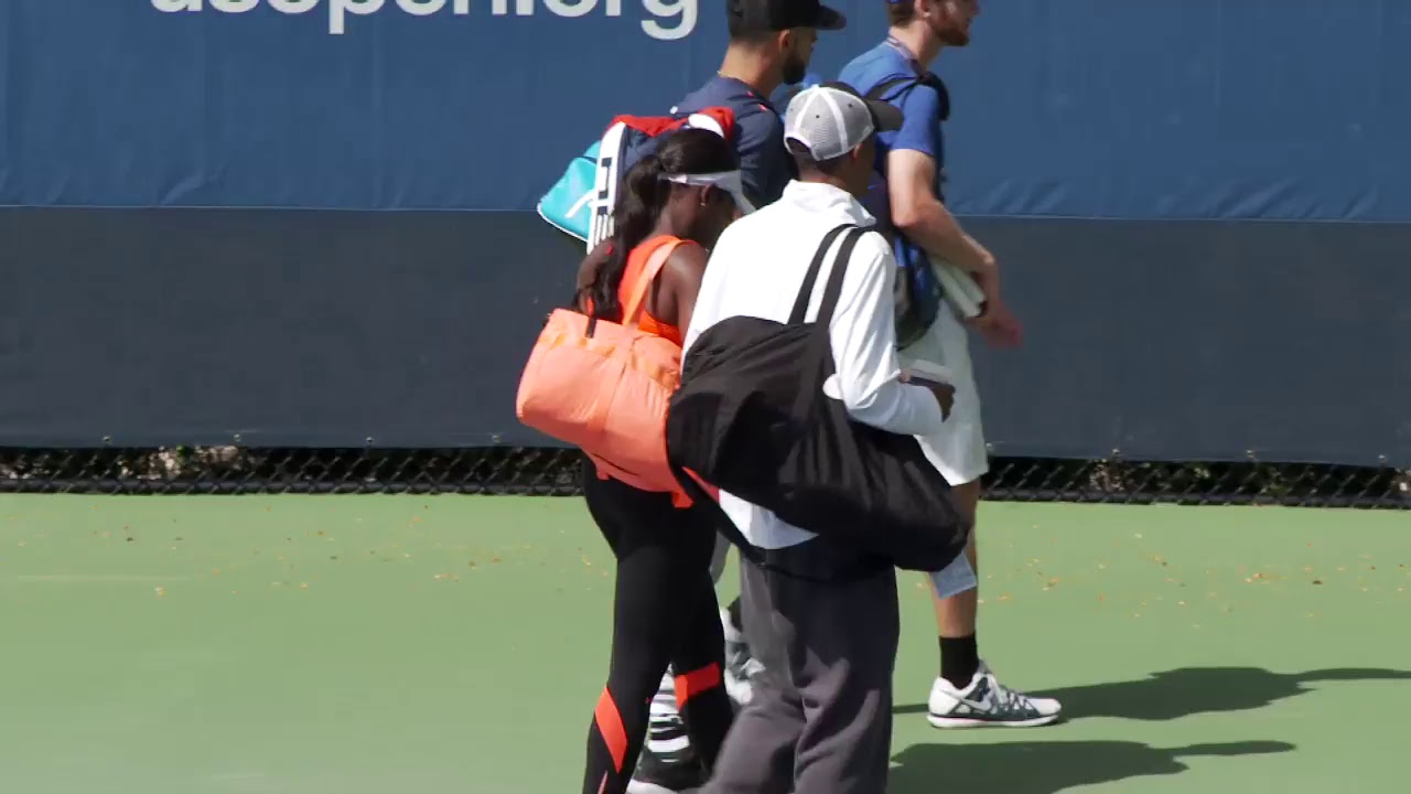 LIVE US Open Tennis 2017: Sloane Stephens Practice - YouTube