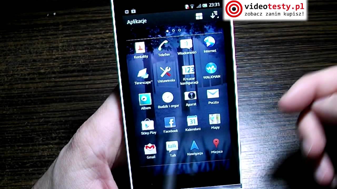 Sony Xperia S - videotsty.pl [RECENZJA]