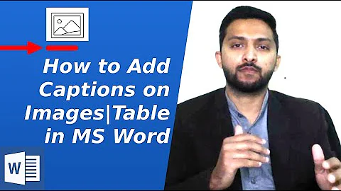 How to Add/Insert Caption below or above Picture/Photo in Microsoft Word