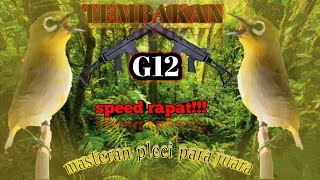 tembakan pleci wit wit G12 speed rapat..masteran paling di cari..!!!