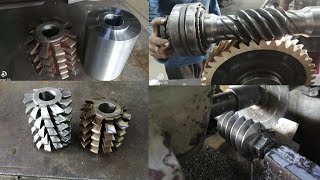 Manufacturing of Hobbing Machine Cutter And Warm Gear