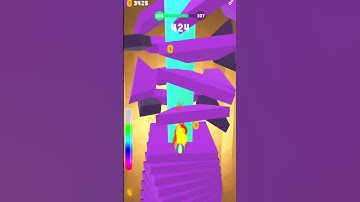 Drop Stack Ball 🏀🏈 Game amazing gameplay (iOS Android Gameplay)#dropstackball