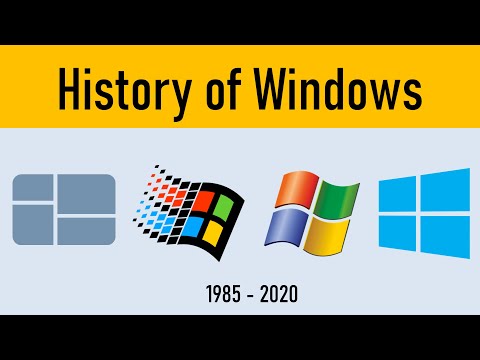 The History of Microsoft Windows 