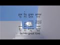 Learn Spanish with Worship: “Jesucristo Basta” | Spanish–English Interlinear Lyric Video | Koinei