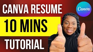 How To Create A Resume On Canva For Free | Step-By-Step Tutorial