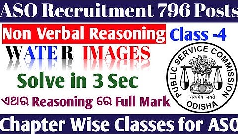Non Verbal Reasoning // Water Images// Reasoning Class -4 // Solve with Tricks //water images tricks