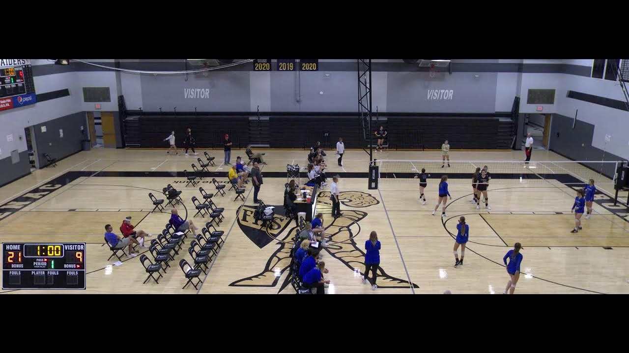 Frontenac High vs Riverton High School Girls' Varsity Volleyball YouTube