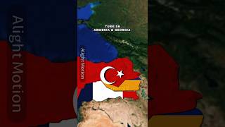 Turkish War Of Independence 🇹🇷🐺  #shorts #geography #history #war #independence #türkiye #edit #map