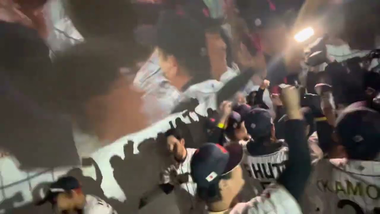 日本対メキシコ　村上サヨナラタイムリー in 東京タワーメディアセンター