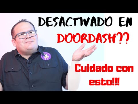 #DOORDASH Causas NO APELABLES de DESACTIVACIÓN