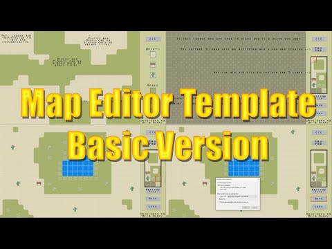 Map Editor Template (Basic Version) for Construct 2 & 3