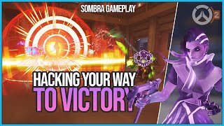 Hacking Your Way To Victory | Lijiang Tower - Sombra | Overwatch 2 - Quick Play