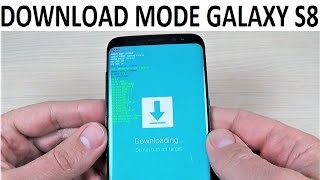 How to ENTER / EXIT in DOWNLOAD MODE Samsung Galaxy S8, S9 & NOTE 8