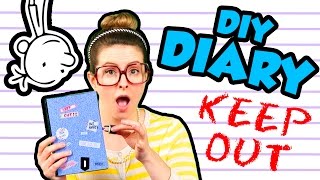 Diary of a Wimpy Kid DIY Journal! | Arts and Crafts with Crafty Carol