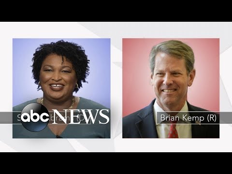 Brian Kemp, Stacey Abrams make final push in tight Georgia governor's race