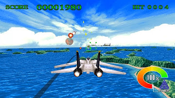 SKY TARGET (1995) - SEGA MODEL 2 - GAMEPLAY FULL PLAYTHROUGH