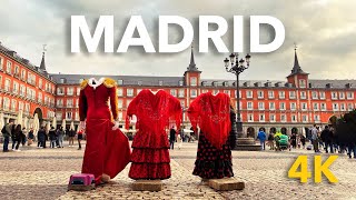MADRID, SPAIN 4K WALK | PUERTA DEL SOL, PLAZA MAYOR, ETC | TRAVEL VLOG