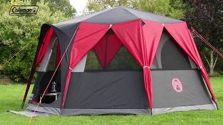 Coleman® Festival Octagon Tent - large 8 man tent with 360° surrounding view