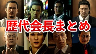 歴代 龍が如く】東城会の会長さんまとめ - YouTube