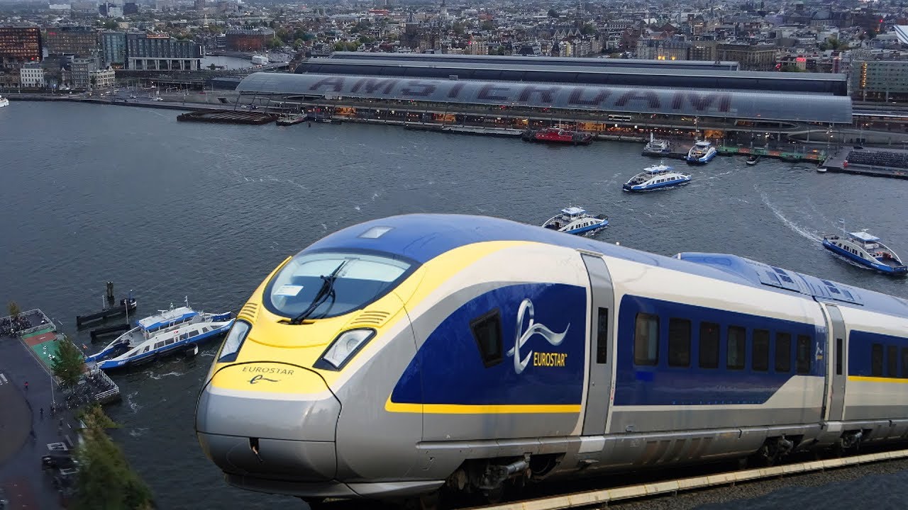 Eurostar London to Amsterdam | A'DAM Lookout