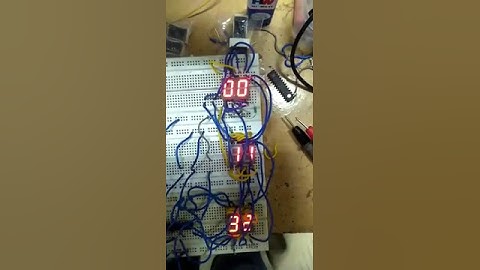 digital clock with atmega 8L