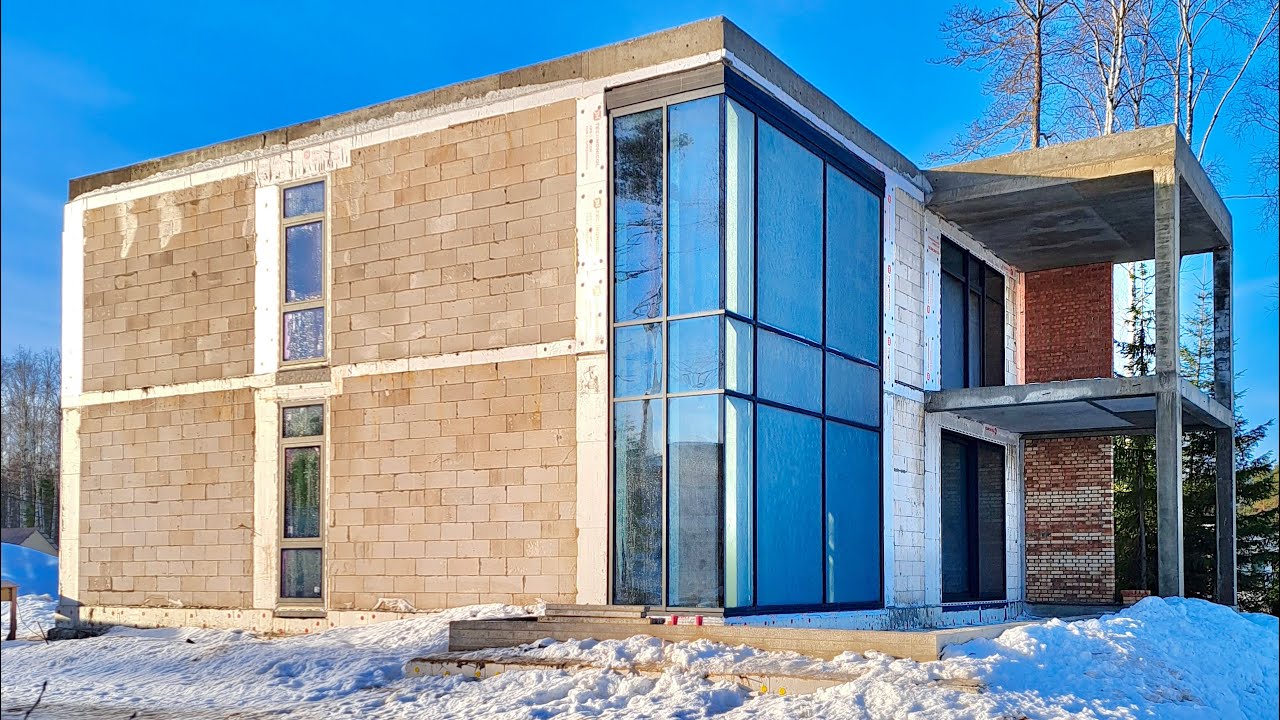 Остекление загородного дома в Цвелодубово - YouTube