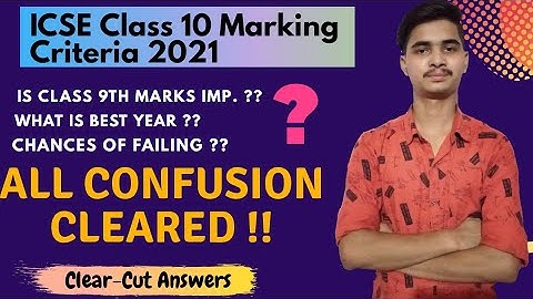 Doubts and Confusion in Marking Scheme 2021 |ICSE Class 10 Marking Scheme 2021 |