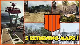 Black Ops 4 5 Remastered Maps Confirmed For Free Firing Range, Nuketown, Summit, Slums, & Jungle