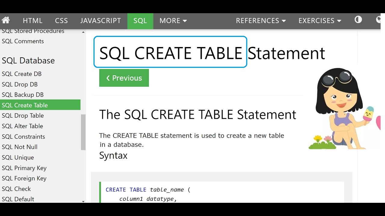 การ สร้าง ฐาน ข้อมูล sql  Update 2022  คำสั่ง SQL CREATE TABLE  สร้างตาราง และ ลบตาราง MYSQL