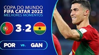 PORTUGAL 3 X 2 GANA 🏆COPA DO MUNDO QATAR 2022 ⚽MELHORES MOMENTOS