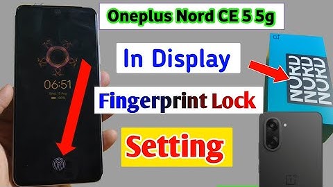 Oneplus Nord CE 5 Fingerprint animation style/How to change fingerprint animation in oneplus nord 5