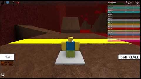 Noob plays Roblox speed run 4